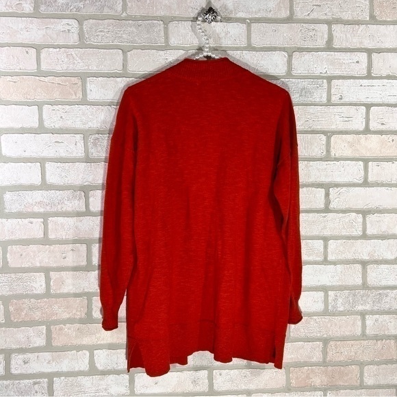 Madewell Bradley Cardigan Long Sleeve Sweater in Thai Chili Size XS - Picture 5 of 11